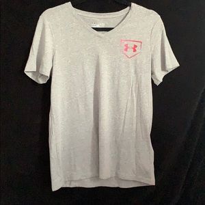 softball “swing away” t-shirt